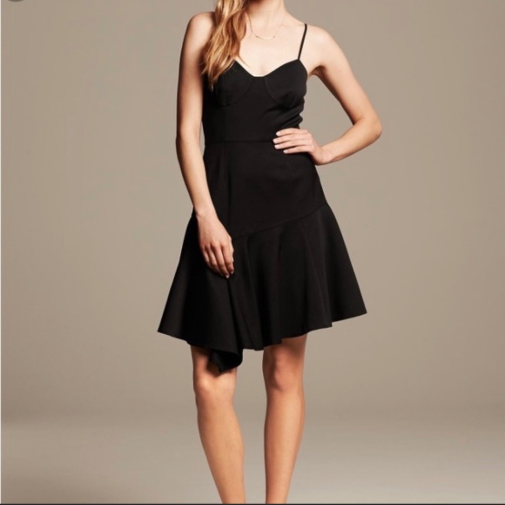 Banana Republic Monogram Asymmetrical Dress